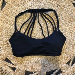 strappy lululemon sports bra